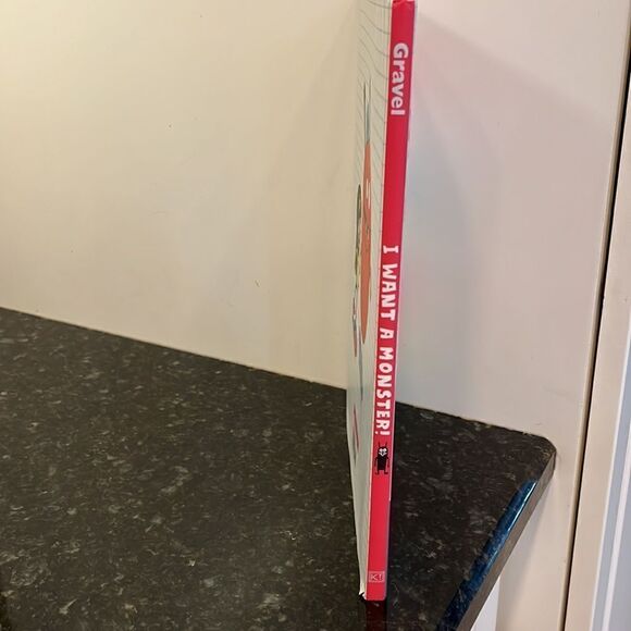 I Want a Monster! by Elise Gravel Hardcover Book with little monster plush - Picture 6 of 11